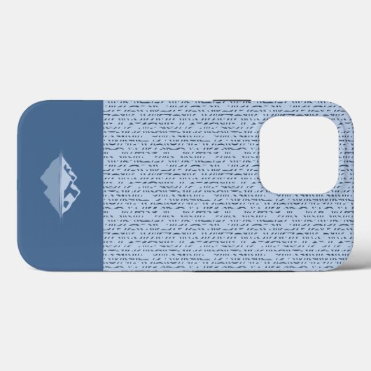 Elegance Series - Gletschernebel Case-Mate iPhone Hülle (Rückseite (Horizontal))