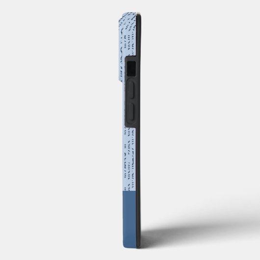 Elegance Series - Gletschernebel Case-Mate iPhone Hülle (Rückseite / Links)