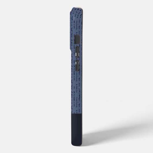 Elegance Series - Mitternacht Breeze Case-Mate iPhone Hülle (Rückseite / Links)