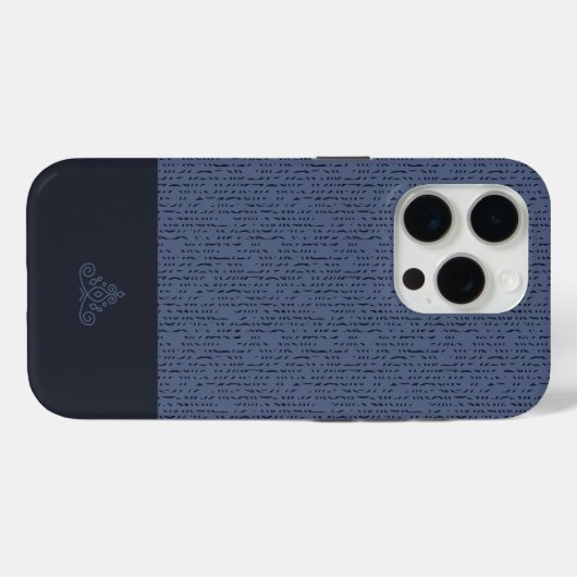 Elegance Series - Mitternacht Breeze Case-Mate iPhone Hülle (Rückseite (Horizontal))