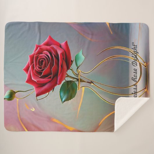 "Elegance Unadorned" Sherpadecke (Vorderseite (Horizontal))