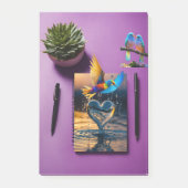 "Elegance Unleashed: Atemberaubendes Notebook & Pe Post-it Klebezettel (Vorderseite)