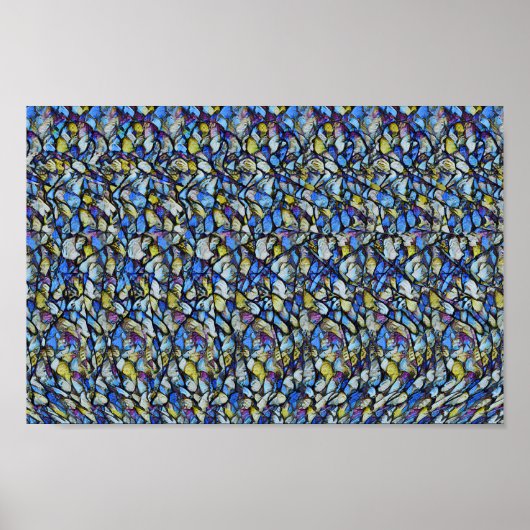 Elegance - Versteckter 3D-Druck Poster (Vorne)