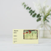 Elegance Visitenkarte (Stehend Vorderseite)