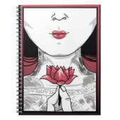 Elegance Warrior Notizblock (Vorderseite)