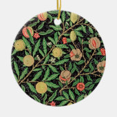 Elegance Wiederbelebt: William Morris Fruchtmuster Keramik Ornament (Vorne)