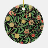 Elegance Wiederbelebt: William Morris Fruchtmuster Keramik Ornament (Hinten)