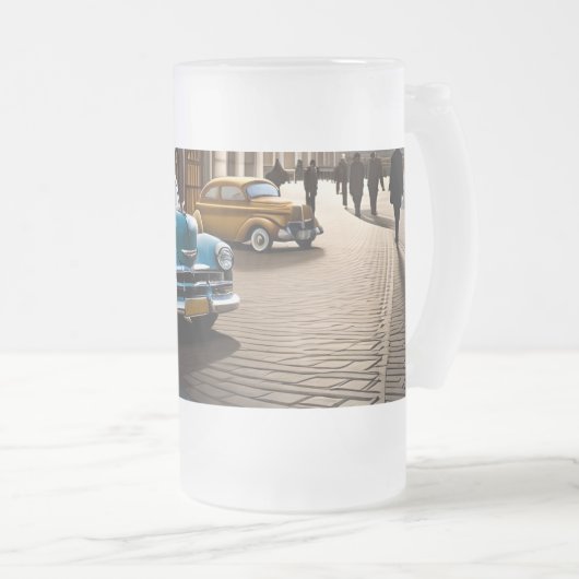 Elegancia en tus manos: Garra con Carros Mattglas Bierglas (VorderseiteRechts)