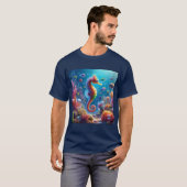 Elegancia Marina: Caballito de Mar T-Shirt (Vorne ganz)