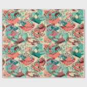 Elegancia Oriental Geschenkpapier (Flach)
