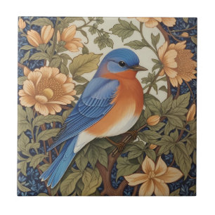 EleganEastern Bluebird William Morris Inspiriert Fliese