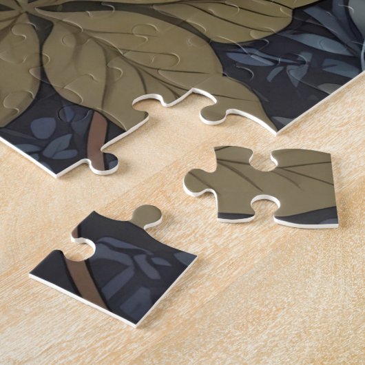 EleganEastern Bluebird William Morris Inspiriert Puzzle (Seite)