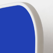 Eleganff Bold Mit Monogramm Initial Cobalt Blue Pickleball Schläger (Linke Seite)