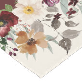 Elegangier Gott Dank floraler Erntedank Kurzer Tischläufer (Ecke)