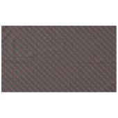 Elegangoldmonogramm Kariert - Cranberry Blue Aquam Tischdecke (Vorderseite (Horizontal))