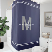 Eleganname Monogram Navy Blue