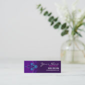 Elegano mini Business Card Visitenkarte (Stehend Vorderseite)
