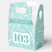 Elegant 100. (100 Jahre und älter) Geburtstag Geschenkschachtel (Geöffnet)