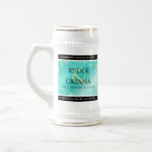 Elegant 11. 44. Türkisjubiläum Bierglas (Links)