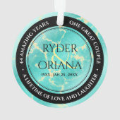 Elegant 11. 44. Türkisjubiläum Ornament (Rückseite)