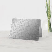 Elegant 11. Hochzeitsfeier Dankeskarte (Rückseite)