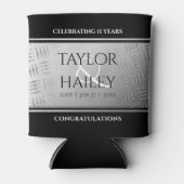 Elegant 11. Hochzeitsfeier Dosenkühler (Vorderseite)