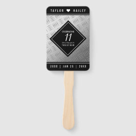 Elegant 11. Hochzeitsfeier Fächer