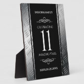Elegant 11. Hochzeitsfeier Fotoplatte (Seite)