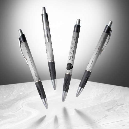 Elegant 11. Hochzeitsfeier Kugelschreiber