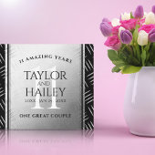 Elegant 11. Hochzeitsfeier Leinwanddruck