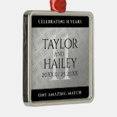 Elegant 11. Hochzeitsfeier Ornament Aus Metall (Rechts)