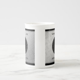 Elegant 11. Hochzeitsfeier Porzellantasse