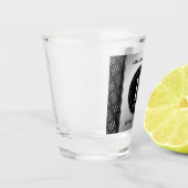 Elegant 11. Hochzeitsfeier Schnapsglas (Links)