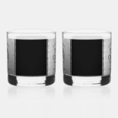 Elegant 11. Hochzeitsfeier Whiskyglas (Rechts)