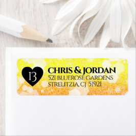 Elegant 13. Hochzeitstag in der Stadt