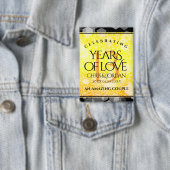 Elegant 13. Hochzeitstag in der Stadt Button (Insitu)