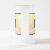 Elegant 13. Hochzeitstag in der Stadt Mattglas Bierglas (Mittel)