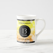 Elegant 13. Hochzeitstag in der Stadt Porzellantasse (Rechts)