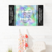 Elegant 14. Opal Hochzeitstag Banner (Insitu)