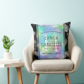 Elegant 14. Opal Hochzeitstag Kissen (Stuhl )