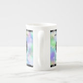 Elegant 14. Opal Hochzeitstag Porzellantasse (Rückseite)