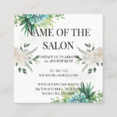 Elegant 15% Rabatt auf die Succulent Floral Coupon (Rückseite)