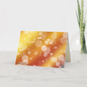 Elegant 16. 23. Topaz Hochzeitstag Dankeskarte (Rückseite)