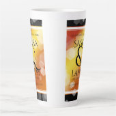 Elegant 16. 23. Topaz Hochzeitstag Milchtasse (Vorderseite)