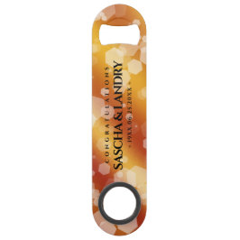 Elegant 16. 23. Topaz Hochzeitstag Speed Flaschenöffner