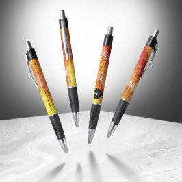 Elegant 16. Hochzeitstag des Goldenen Topaz Kugelschreiber