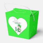 Elegant 18. Geburtstagsfeier Geschenkschachtel (Rückseite)