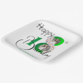 Elegant 18. Geburtstagsfeier Pappteller (Gewinkelt)