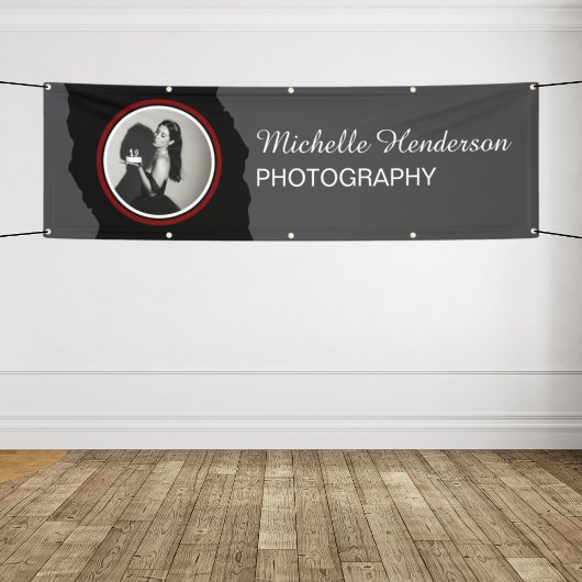 Elegant 1 Foto Fotografy Business Name Banner