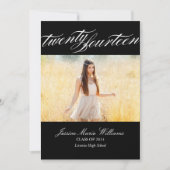 Elegant 2014 Graduation Einladungen (Vorderseite)